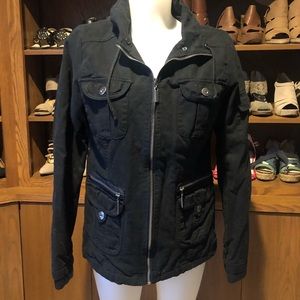 Maurice’s | M | Black utility coat